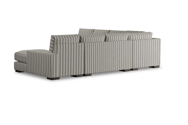 Edgewater Sea Lane Dark Gray Large Right Chaise Sectional