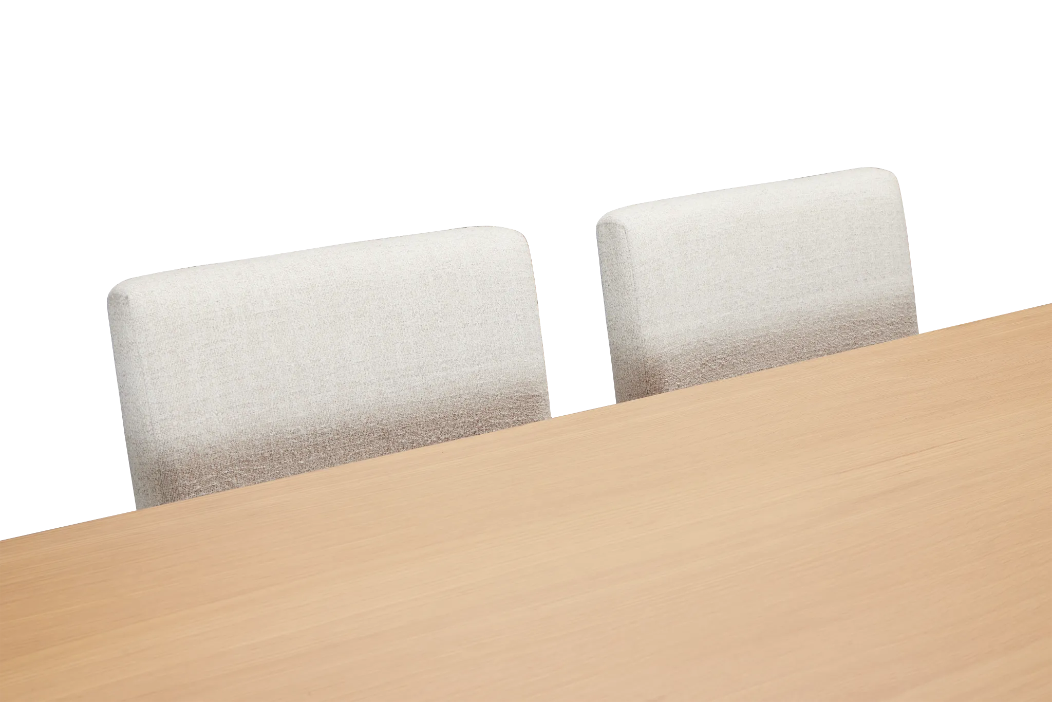 Park Ridge Light Tone Trestle Rectangular Table & 4 Upholstered Chairs