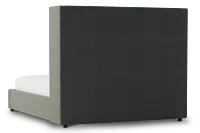 Captiva Sutton Green 60" Upholstered Shelter Bed