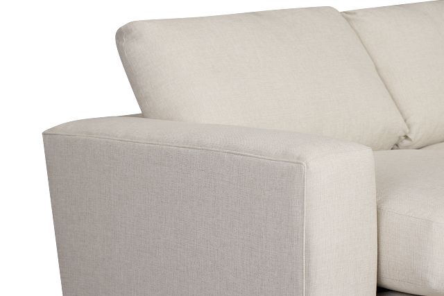 Brantley Light Beige Fabric Medium Two-arm Sectional