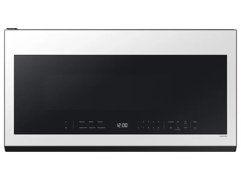 Samsung Bespoke Series White Over-the-range Microwave Samsung Bespoke Series White Over-the-range Microwave