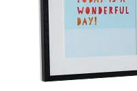 Wonder Multicolored Framed Wall Art