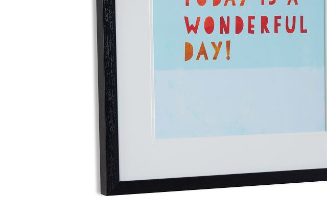 Wonder Multicolored Framed Wall Art