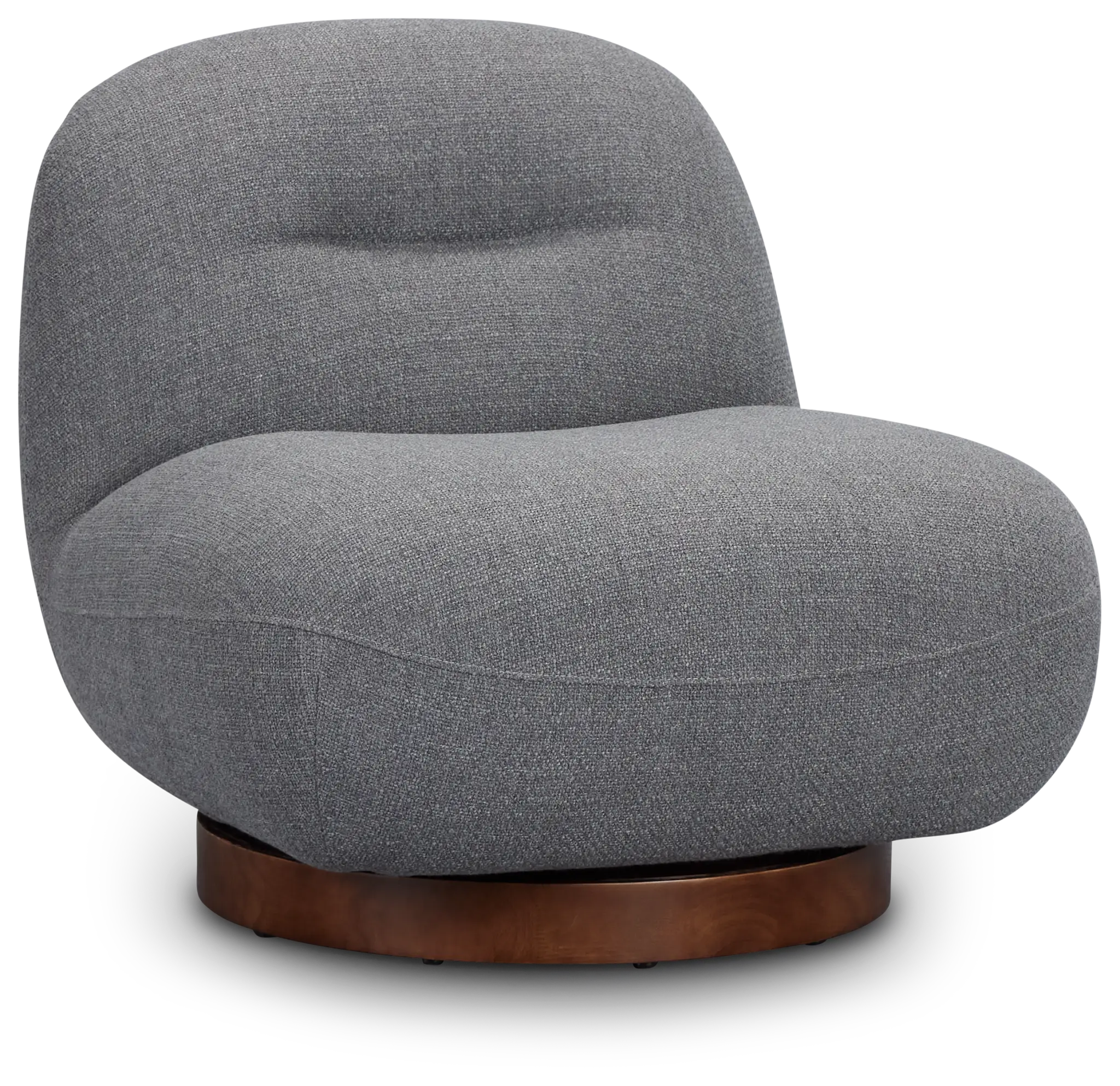 Aaliyah Dark Gray Fabric Swivel Accent Chair Aaliyah Dark Gray Fabric Swivel Accent Chair
