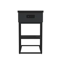 Rupin Black Rect C-side Table