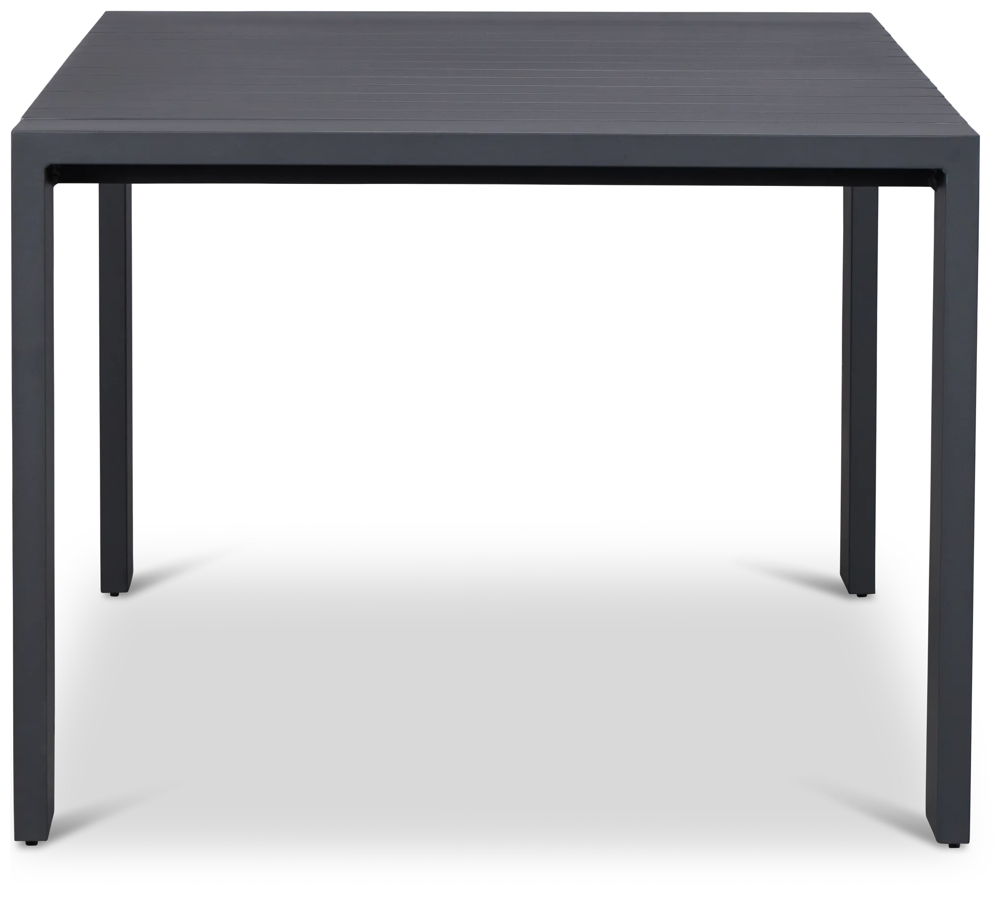 Sunrise Dark Gray 65" Rectangular Table