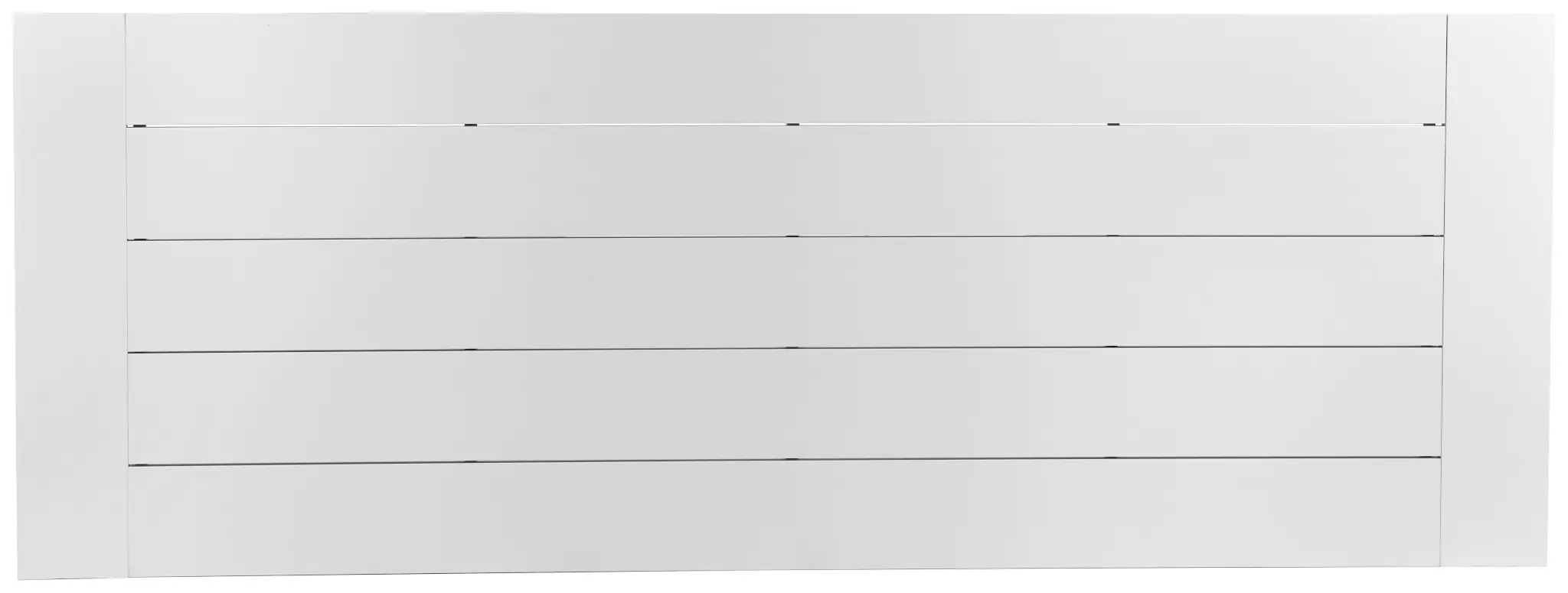 Linear White 110" Rectangular Table Linear White 110" Rectangular Table