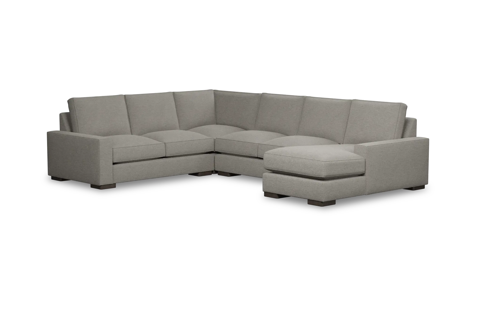 Edgewater Maguire Pewter Medium Right Chaise Sectional Edgewater Maguire Pewter Medium Right Chaise Sectional