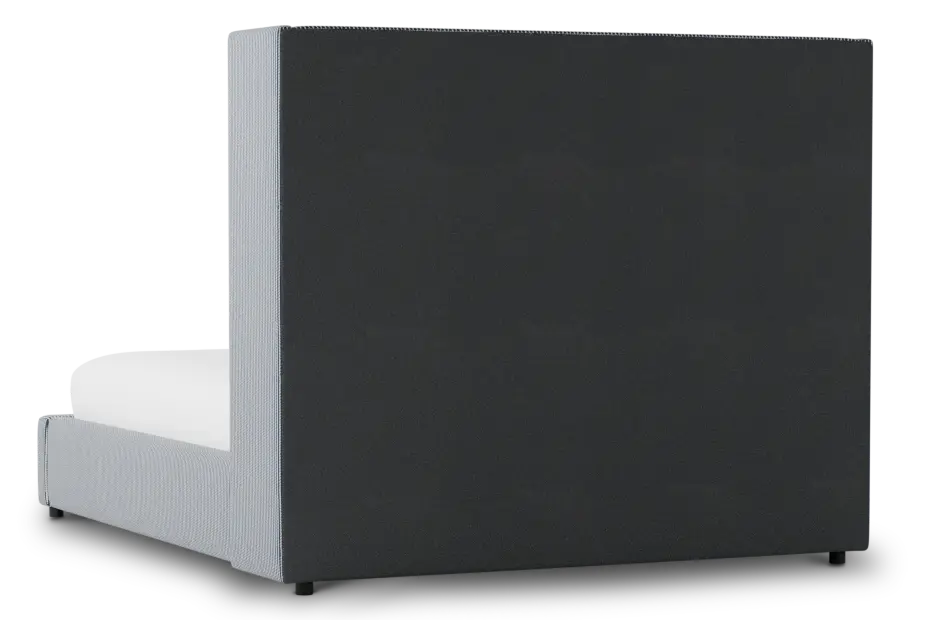 Captiva Lucy Navy 60" Upholstered Shelter Bed Captiva Lucy Navy 60" Upholstered Shelter Bed