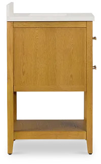 Alden Light Tone 24" Single Bathroom Vanity