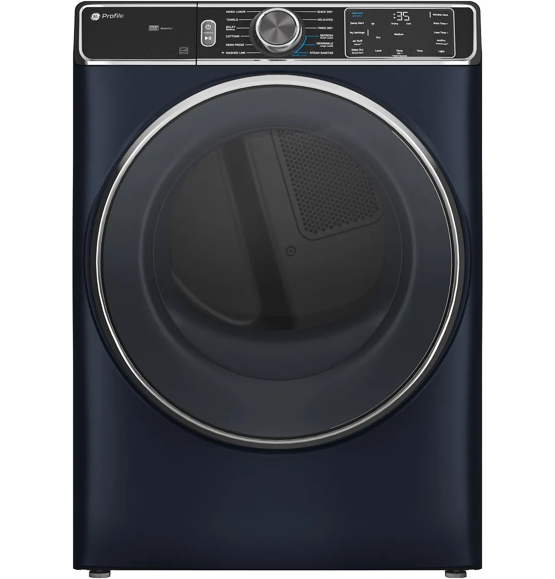 Ge Profile 87 Series Blue Front Load Gas Dryer