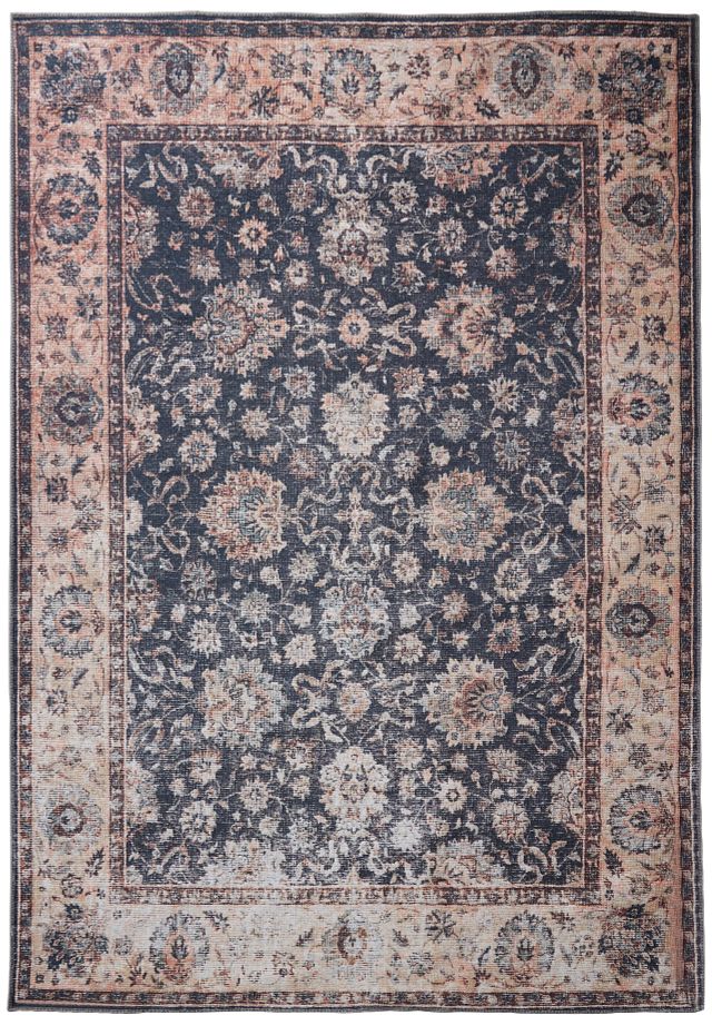 Jesenia Black 10x13 Area Rug