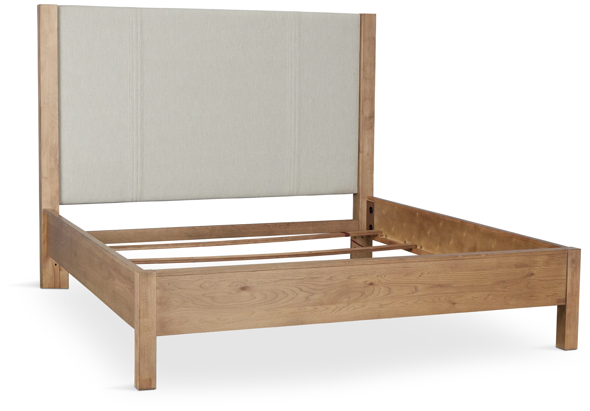 Tahoe Light Tone Uph Panel Bed