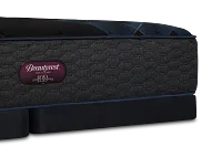 Simmons Beautyrest World Class Level 4 Plush Low-profile Mattress Set