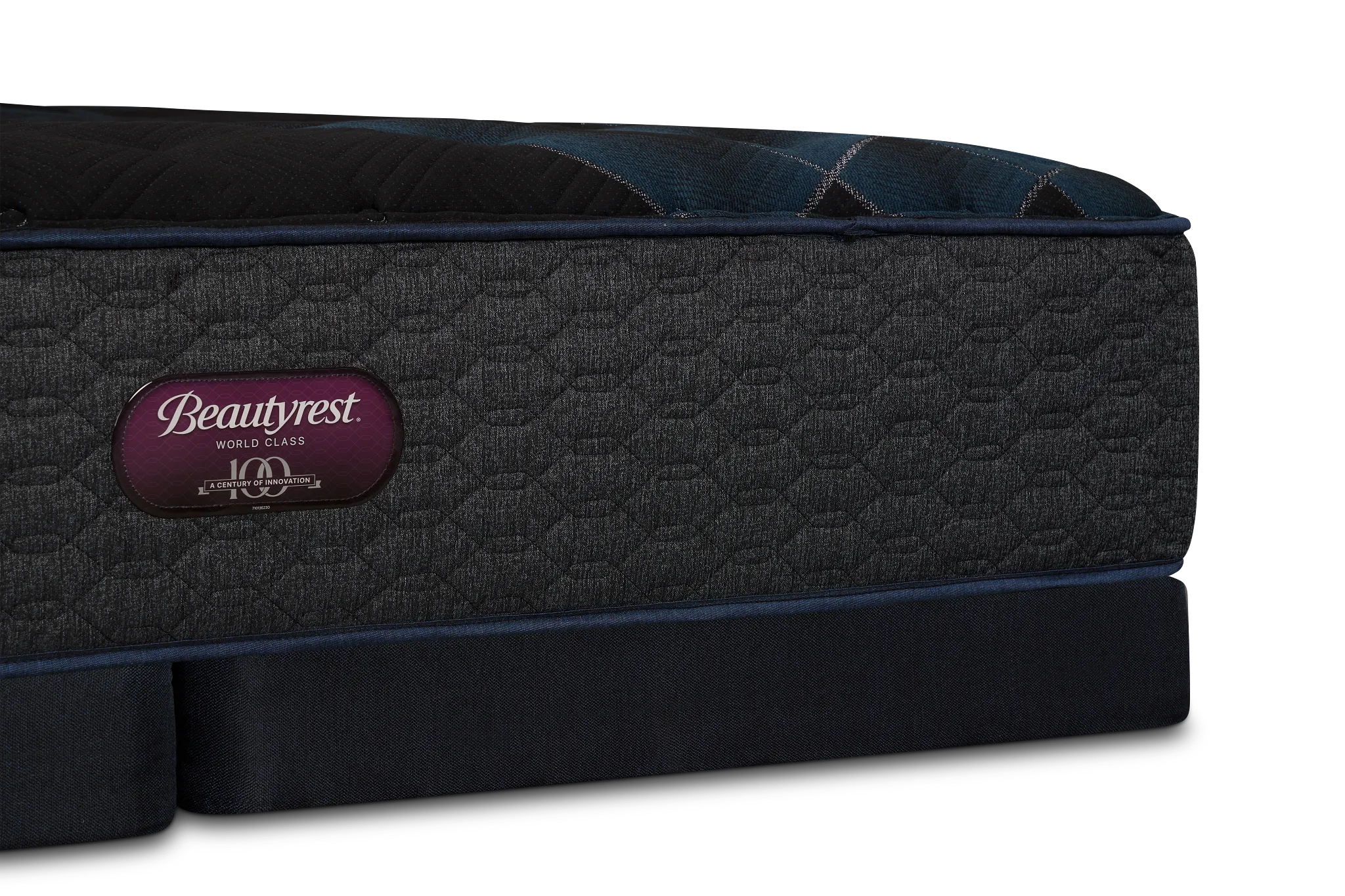 Simmons Beautyrest World Class Level 4 Plush Low-profile Mattress Set