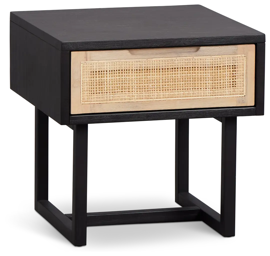 Malibu Black End Table Malibu Black End Table