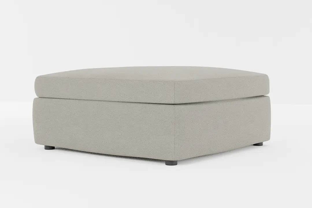 Destin Elite Gray Fabric Cocktail Ottoman Destin Elite Gray Fabric Cocktail Ottoman
