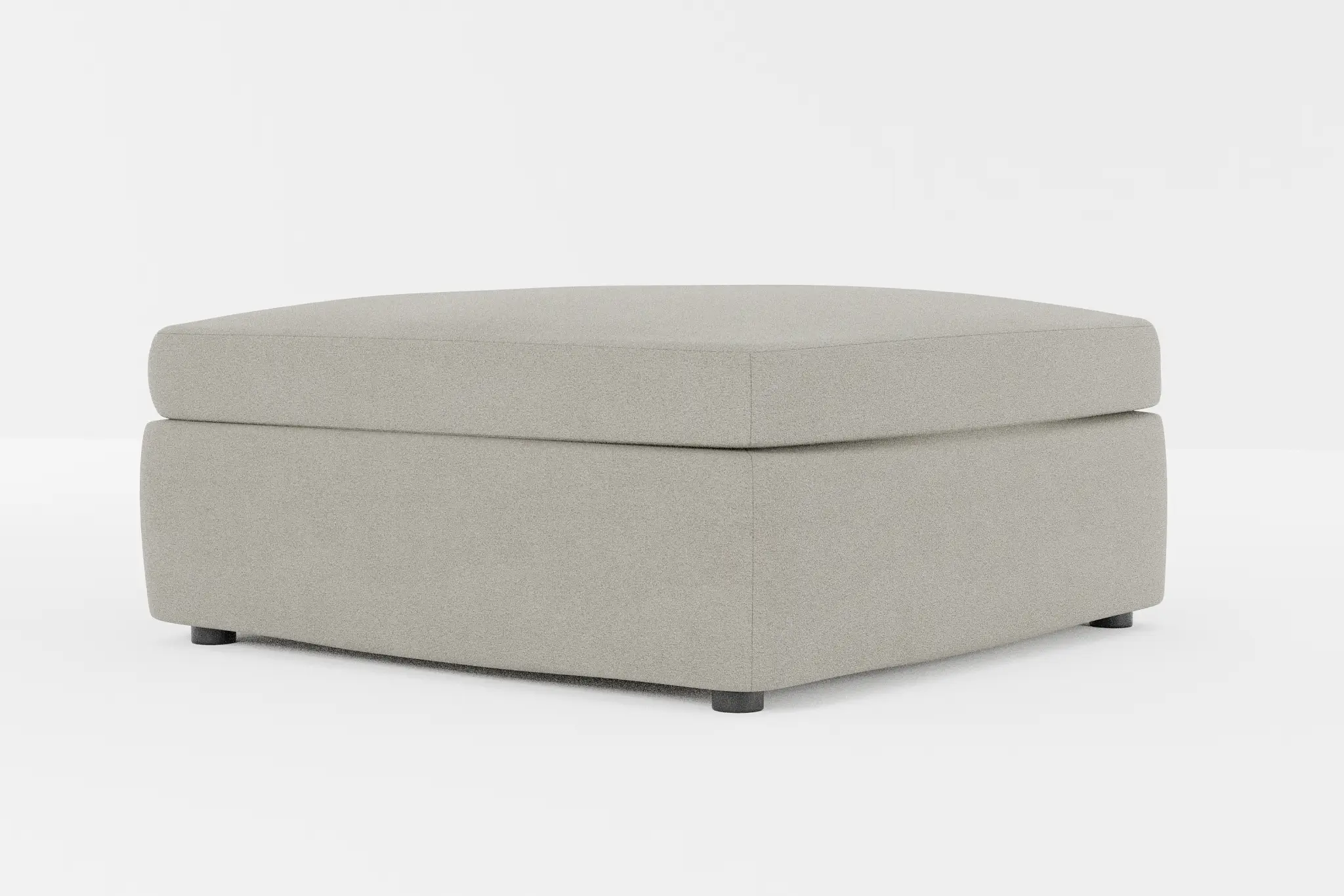 Destin Elite Gray Fabric Cocktail Ottoman Destin Elite Gray Fabric Cocktail Ottoman
