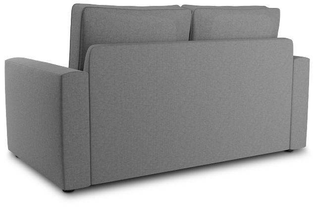 Siesta Suave Gray Fabric Memory Foam Sleeper