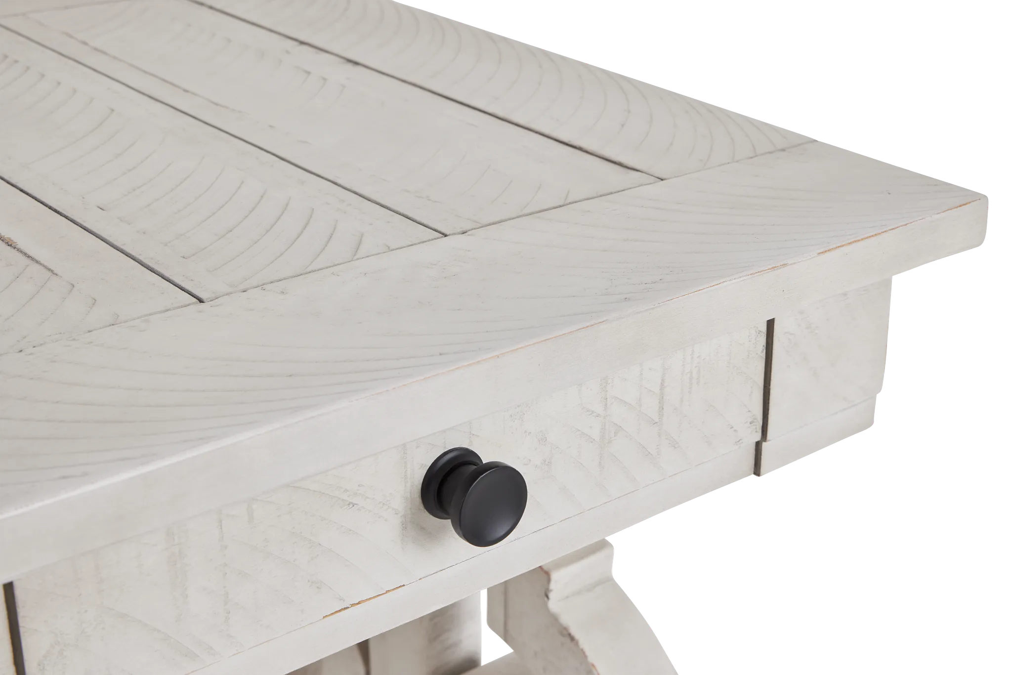 Sonoma Ivory Storage End Table