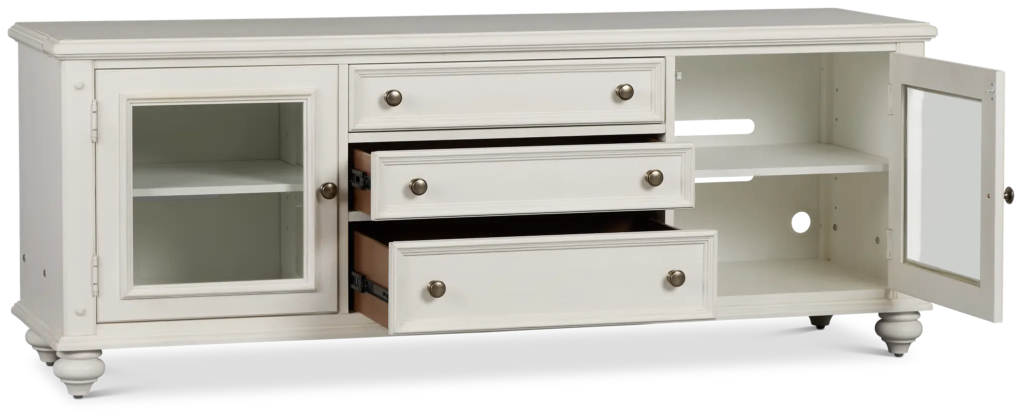 Savannah Ivory 72" Tv Stand Savannah Ivory 72" Tv Stand