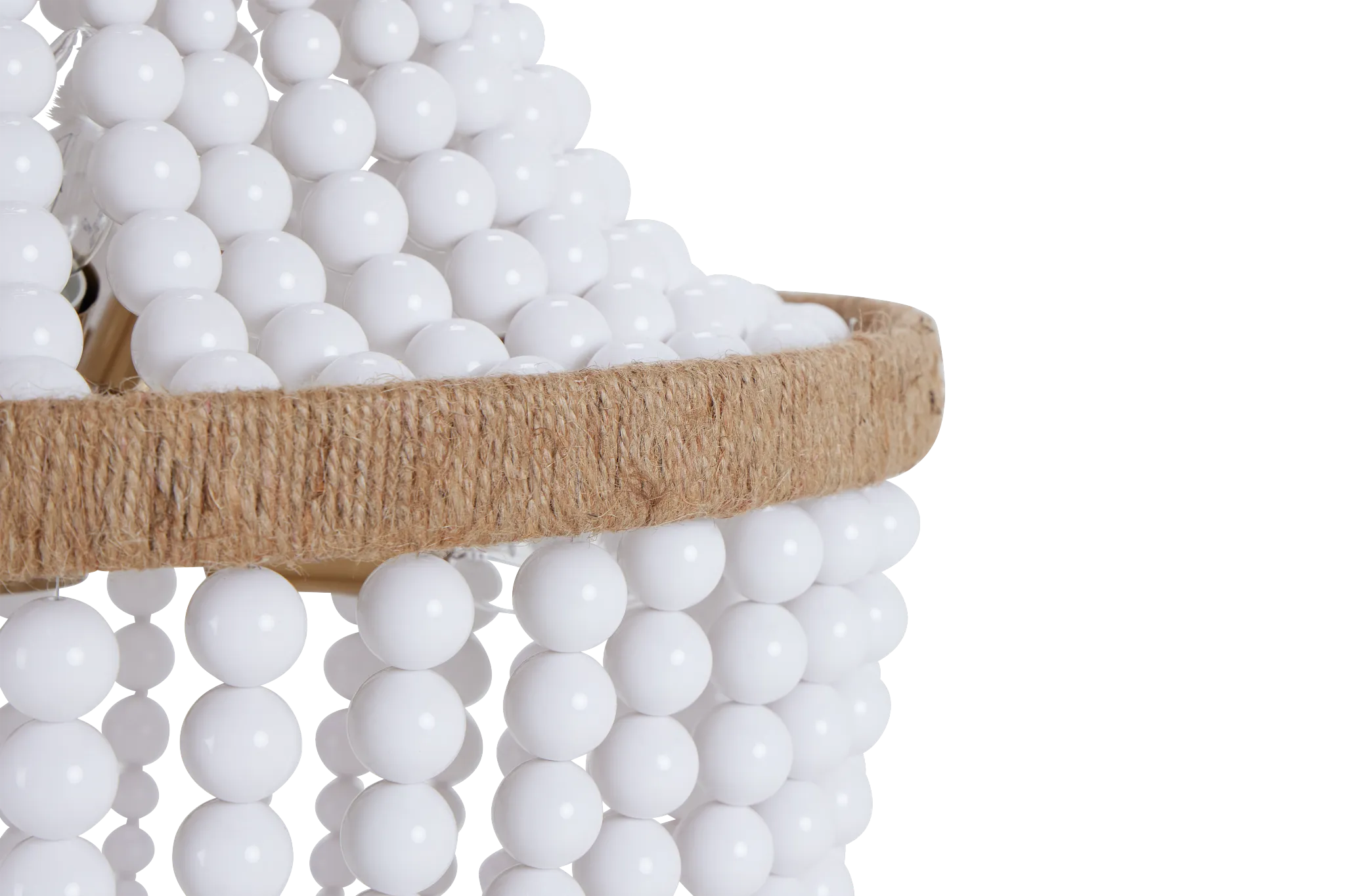 Larsen White Medium Chandelier