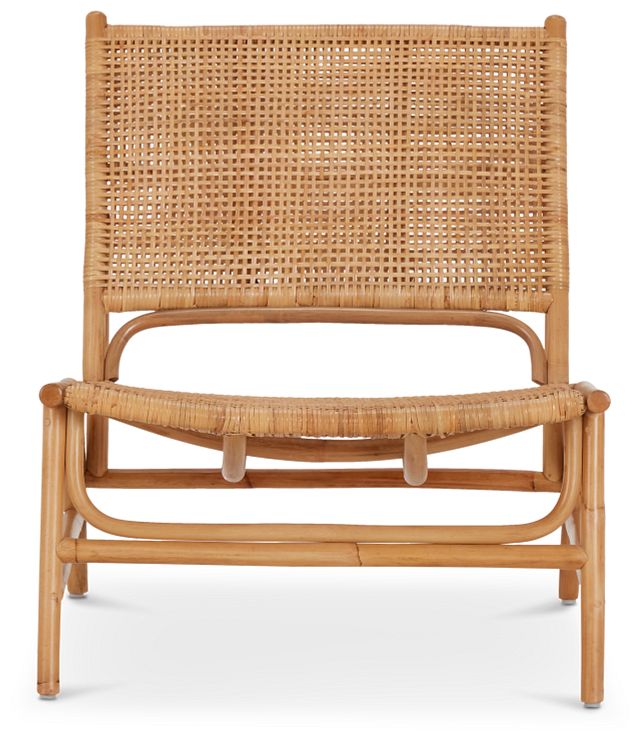Oahu Light Tone Woven Accent Chair
