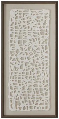 Carson White Framed Wall Art