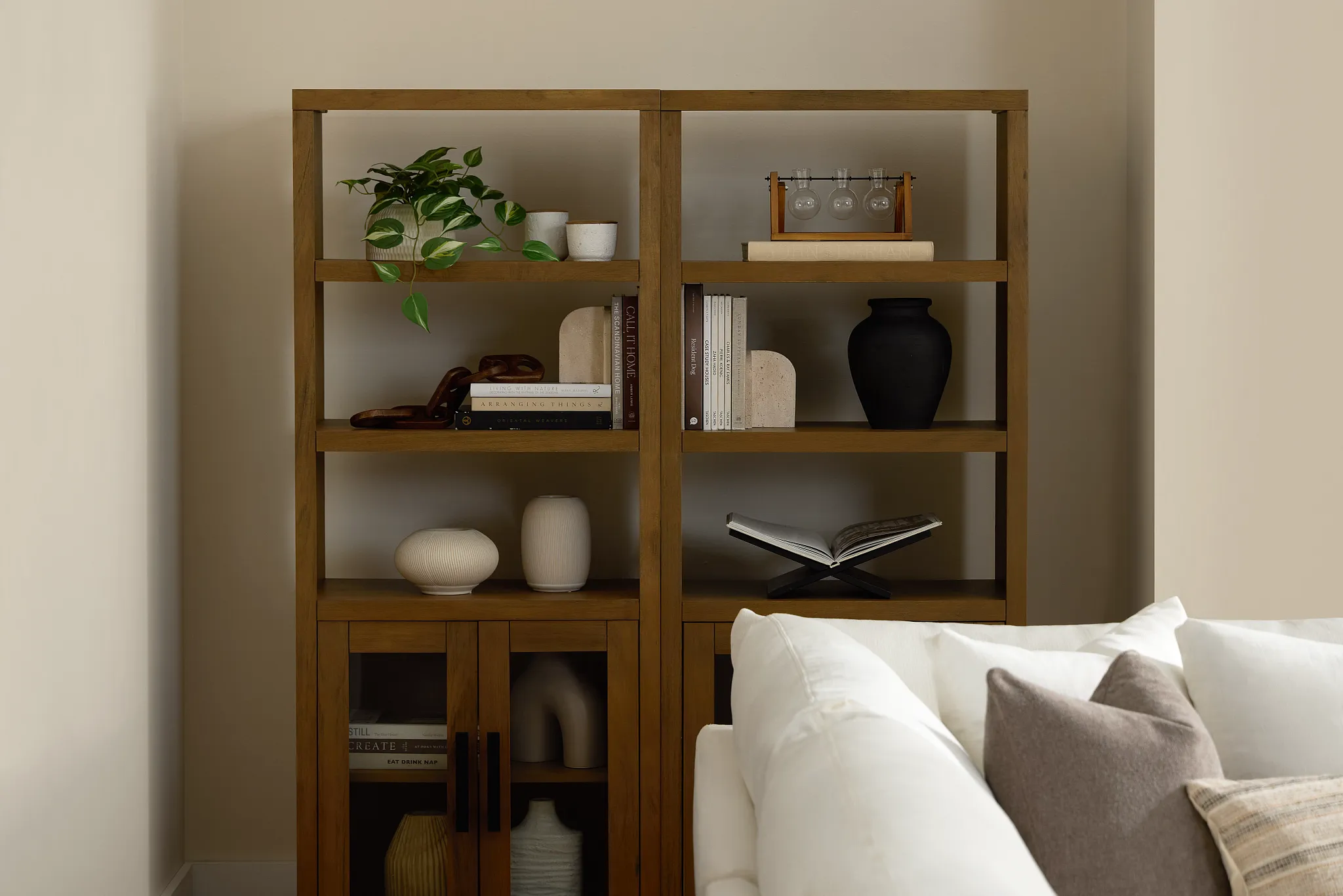 Richmond Light Tone Glass Door Pier