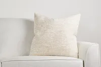 Baxter Taupe 24" Accent Pillow