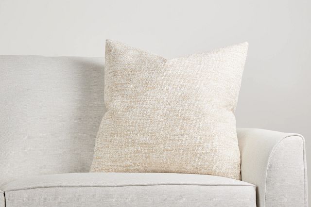 Baxter Taupe 24" Accent Pillow