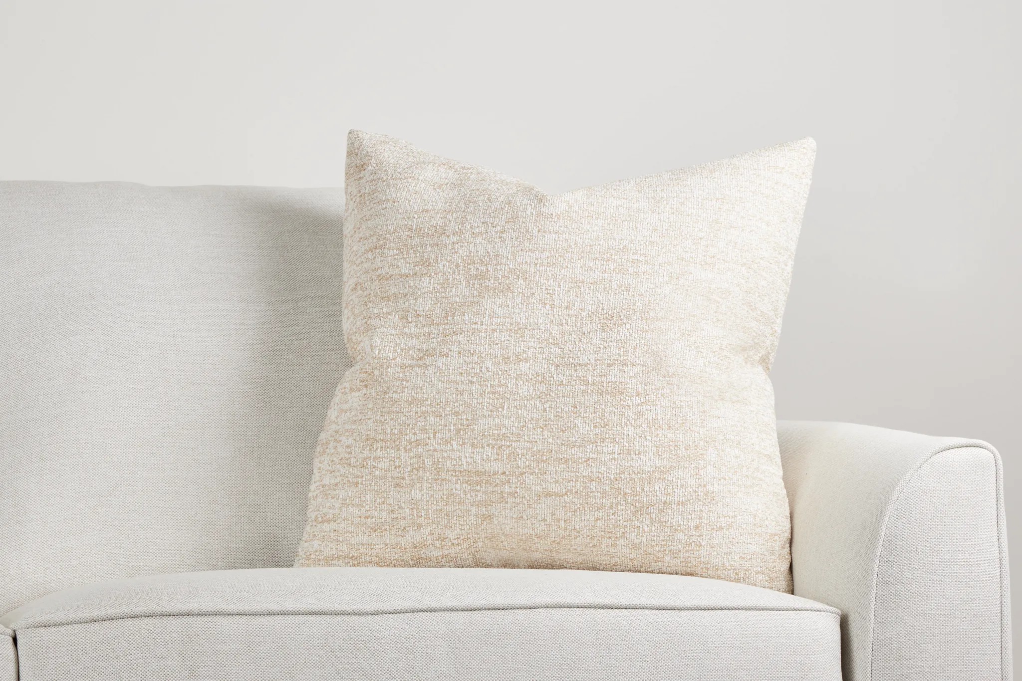 Baxter Taupe 24" Accent Pillow