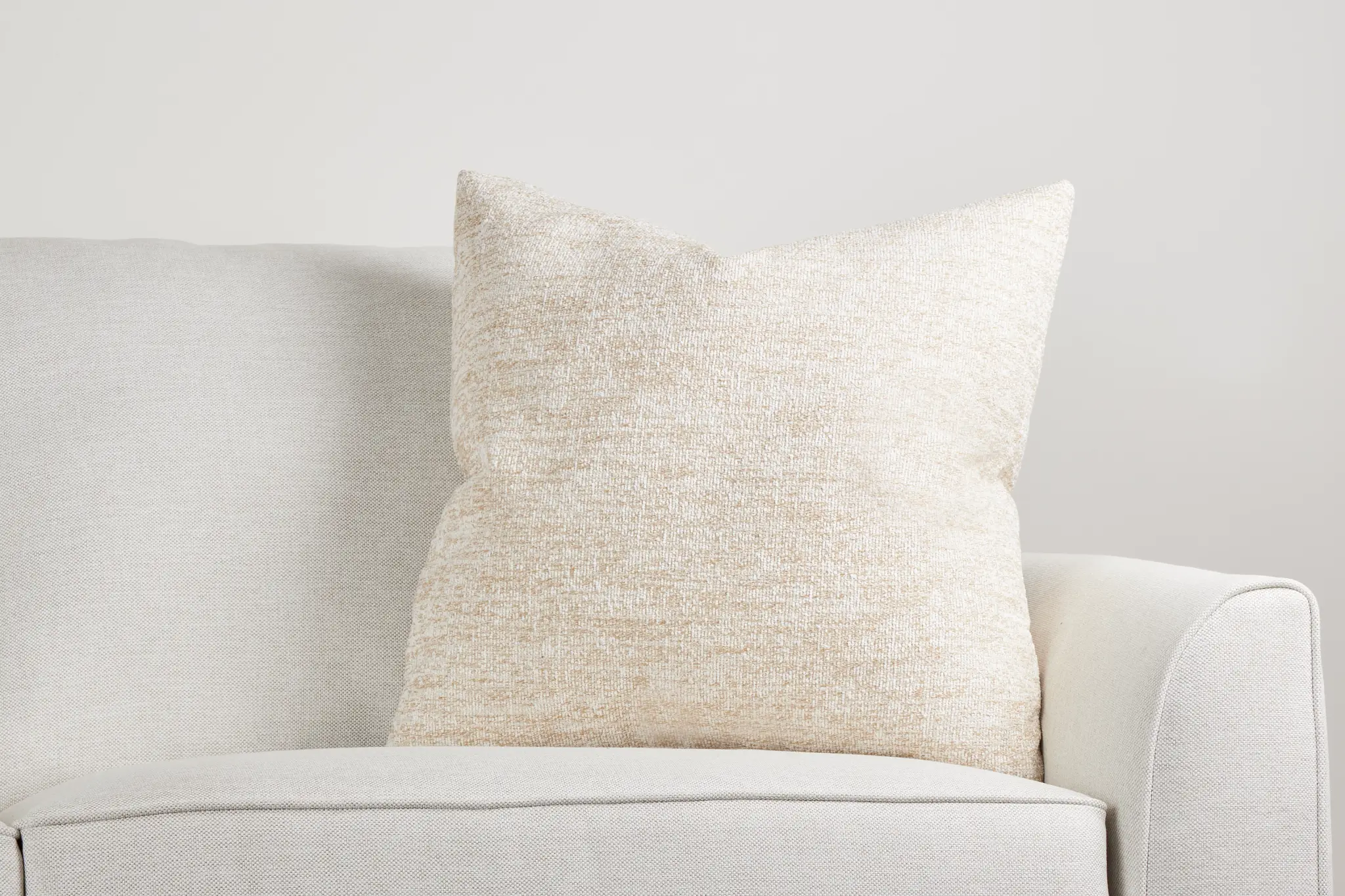 Baxter Taupe 24" Accent Pillow Baxter Taupe 24" Accent Pillow