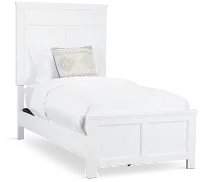 Seabrook White Panel Bed