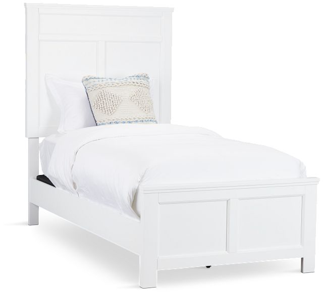 Seabrook White Panel Bed