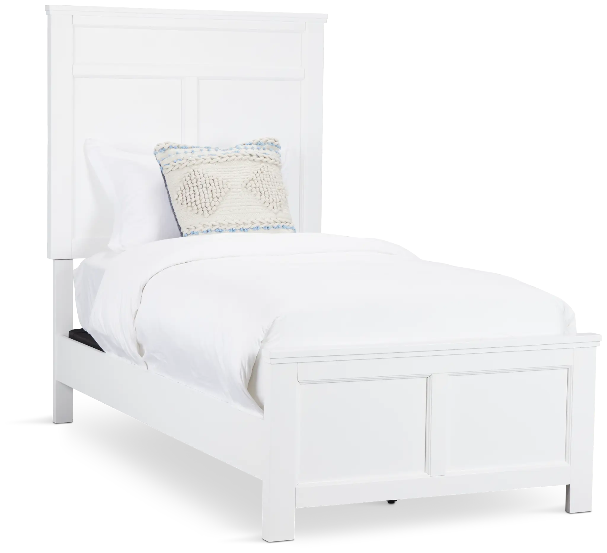 Seabrook White Panel Bed Seabrook White Panel Bed