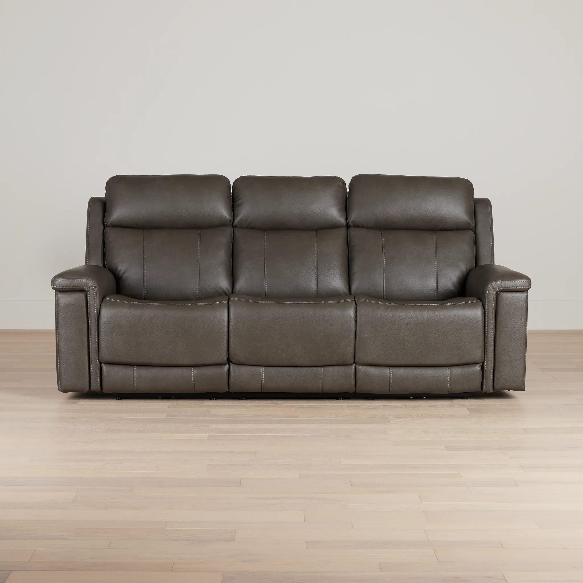 Jayden Gray Micro Power Reclining Sofa