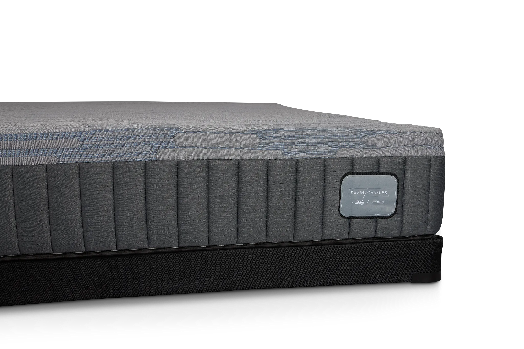 Kevin Charles By Sealy Hybrid Medium Low-profile Mattress Set