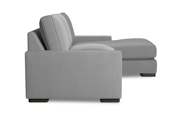 Edgewater Delray Light Gray Right Chaise Sectional