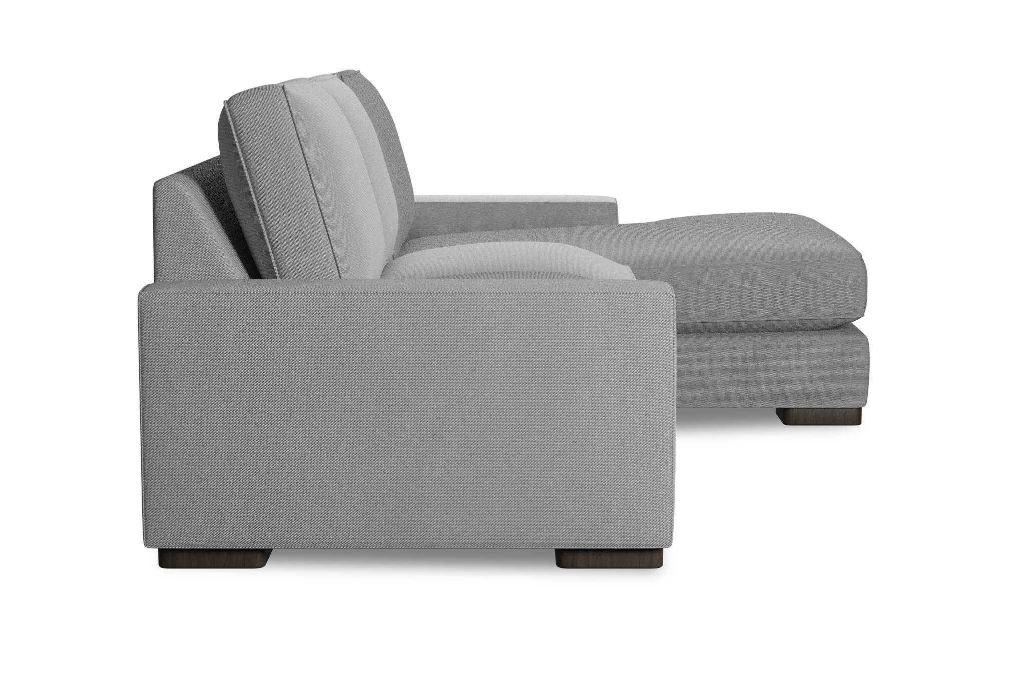 Edgewater Delray Light Gray Right Chaise Sectional Edgewater Delray Light Gray Right Chaise Sectional