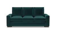 Edgewater Joya Teal 84" Sofa W/ 3 Cushions