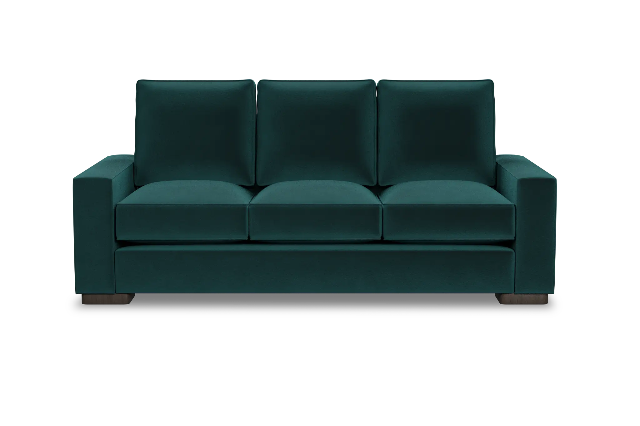 Edgewater Joya Teal 84" Sofa W/ 3 Cushions Edgewater Joya Teal 84" Sofa W/ 3 Cushions