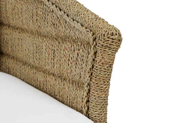 Torren Brown Woven Accent Chair