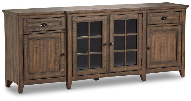 Heron Cove Mid Tone 80" Tv Stand