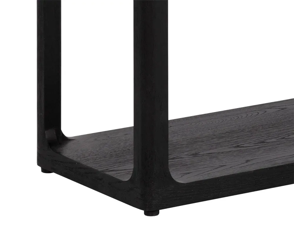 Allure Black Console Table