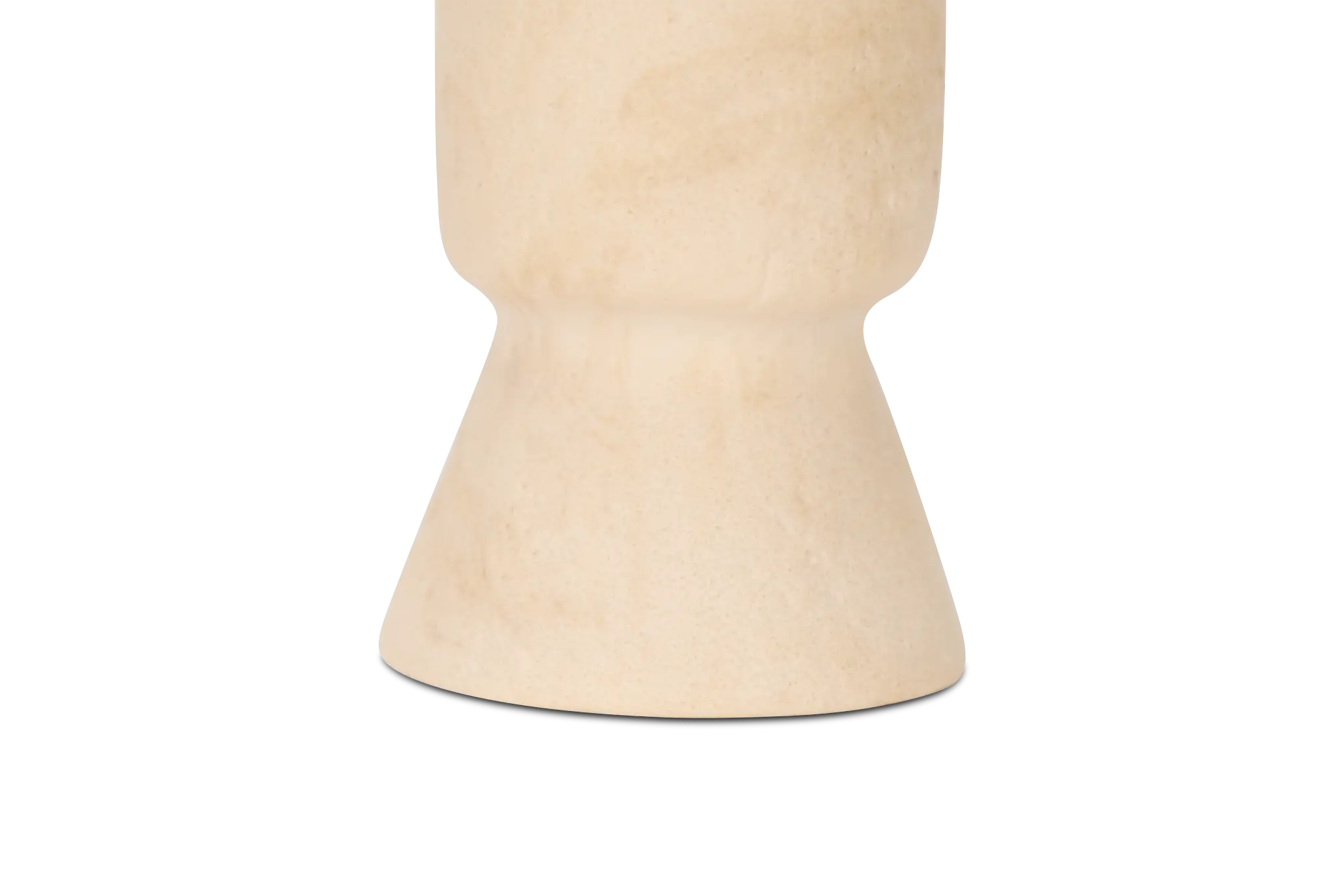 Jorah Beige Small Candle Holder Jorah Beige Small Candle Holder