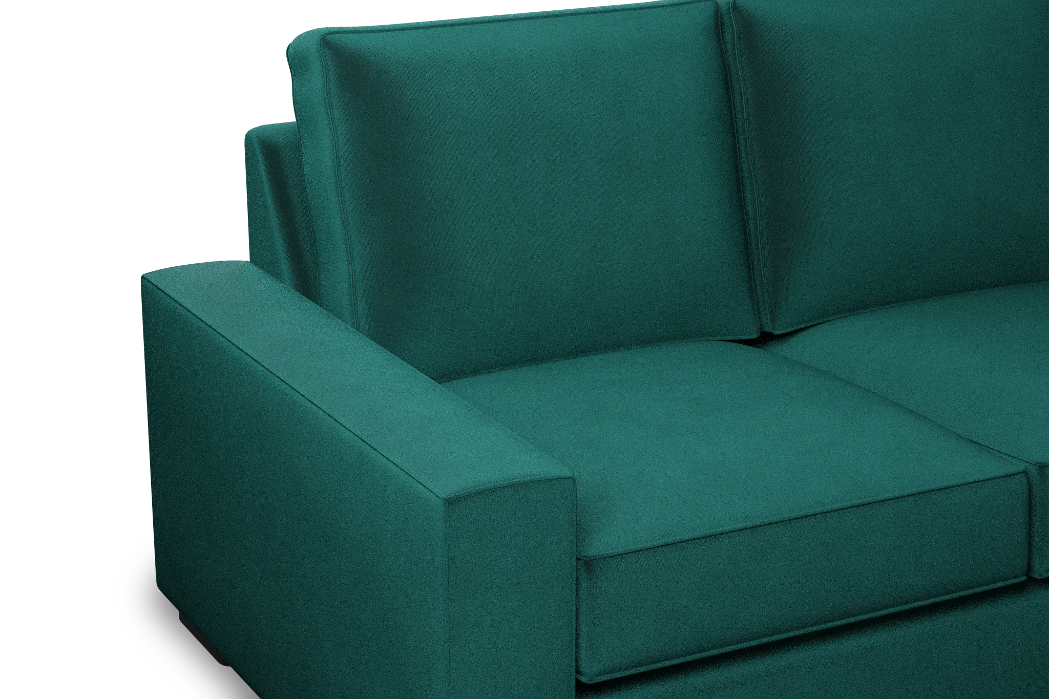 Edgewater Joya Green 96" Sofa W/ 3 Cushions