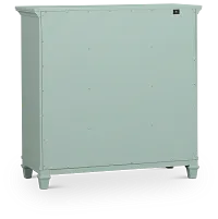 Cape Cod Teal Door Chest