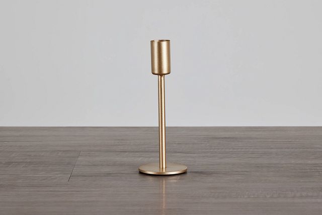Ouray Gold 8" Candle Holder