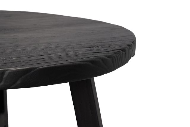 Ronan Black Round Coffee Table